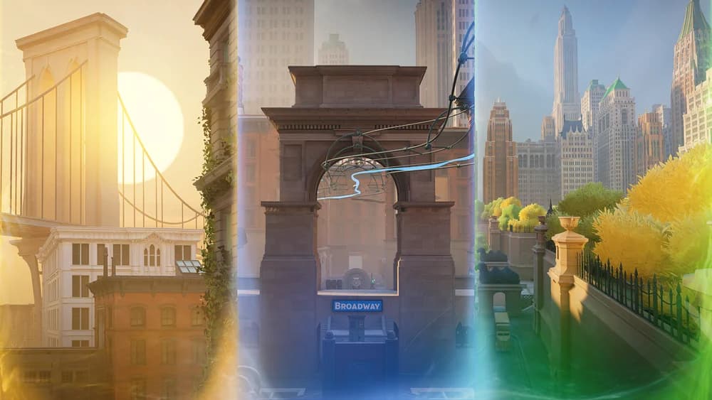 Official Deadlock artwork showing an updated New York city map