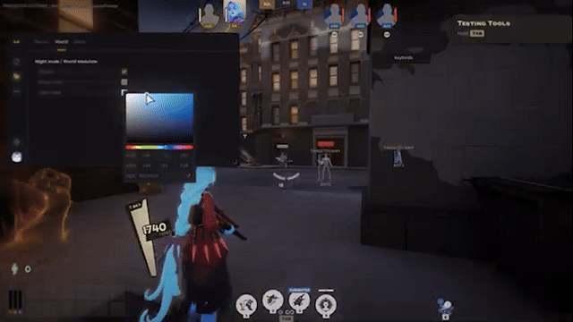 Predator Systems Deadlock supplied gameplay clip with menu and overlay